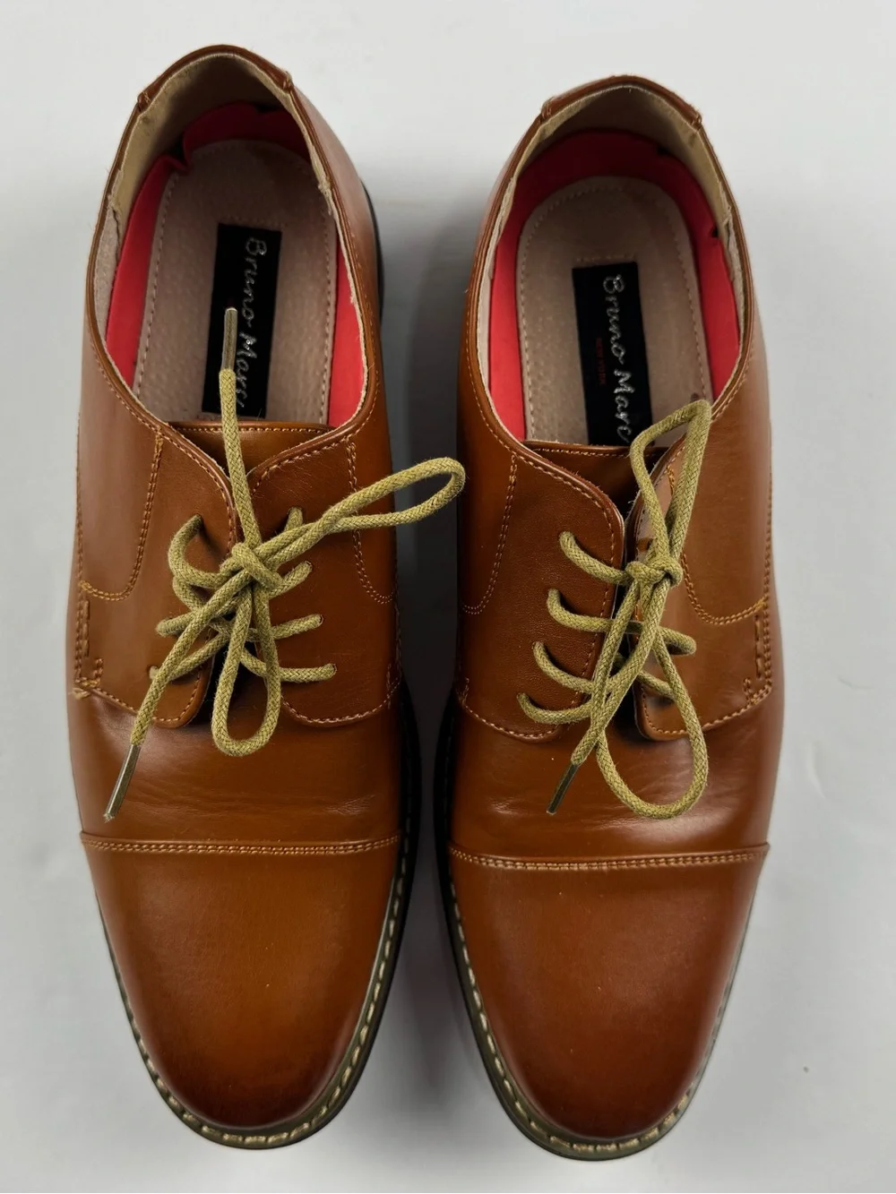 Bruno Marc polished tan